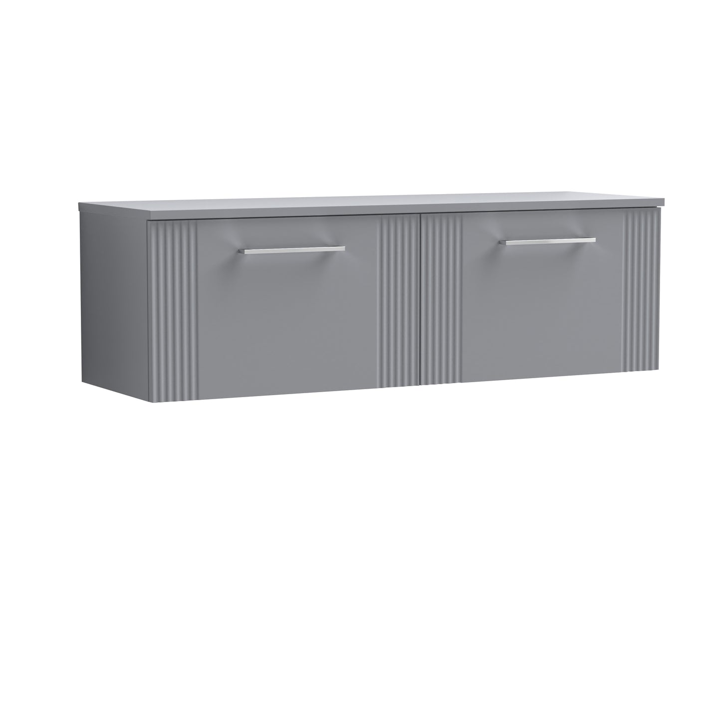 NUIE 1200mm Wall Hung 2 Drawer Vanity & Worktop