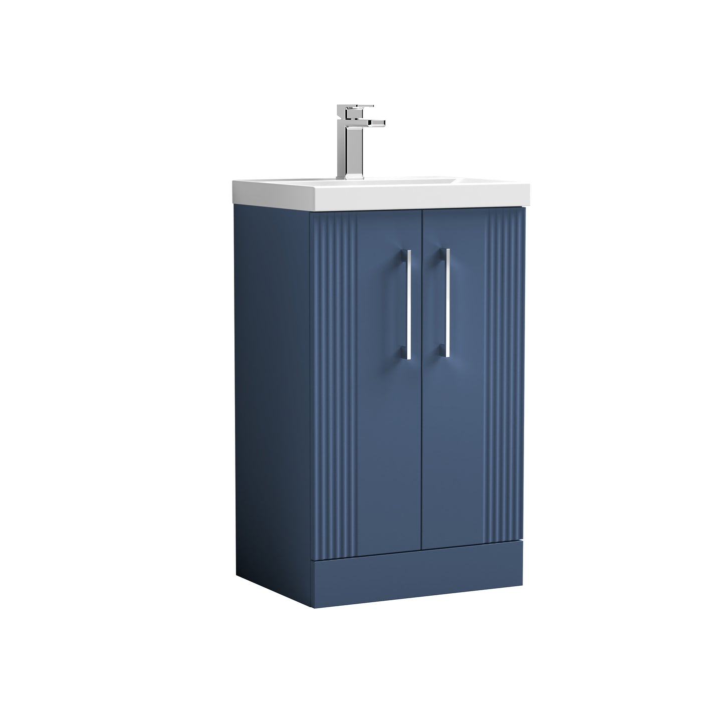 NUIE 500mm Floor Standing 2 Door Vanity & Basin 3