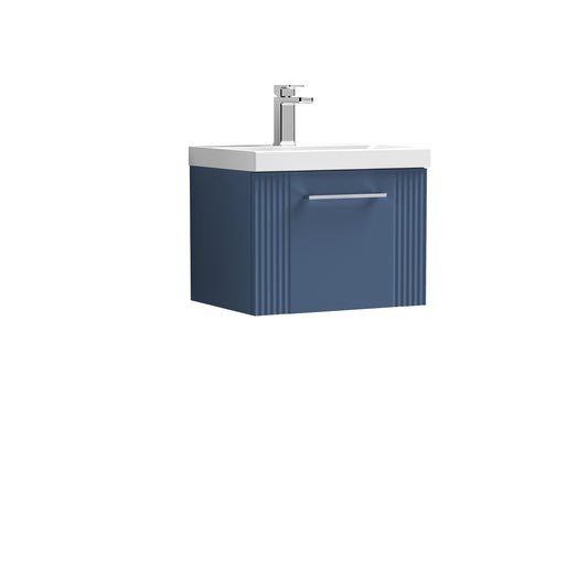 NUIE 500mm Wall Hung Single Drawer Vanity & Basin 3