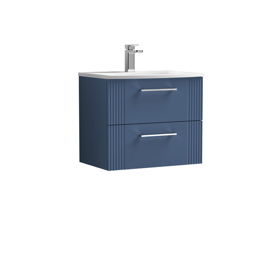 NUIE 600mm Wall Hung 2 Drawer Vanity & Basin 4