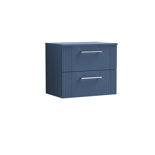 NUIE 600mm Wall Hung 2 Drawer Vanity & Worktop