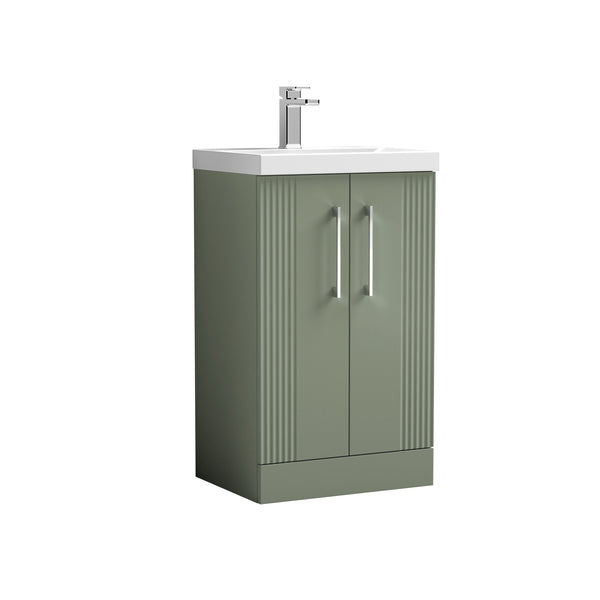 NUIE 500mm Floor Standing 2 Door Vanity & Basin 1