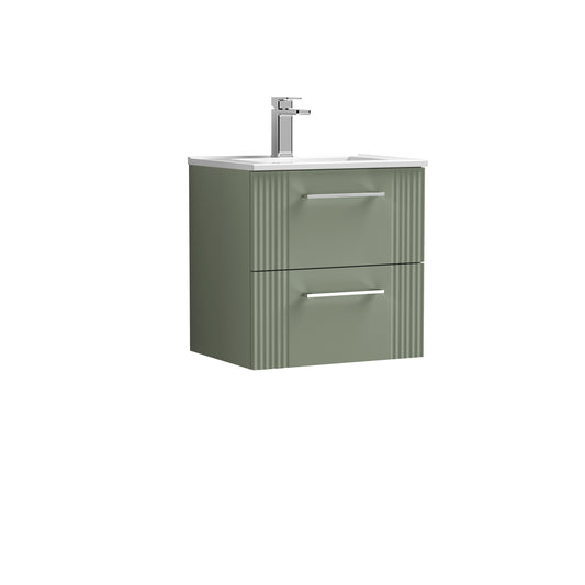 NUIE 500mm Wall Hung 2 Drawer Vanity & Basin 2