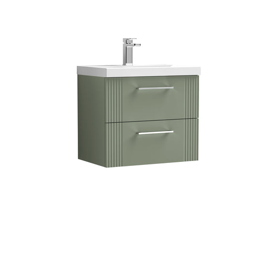 NUIE 600mm Wall Hung 2 Drawer Vanity & Basin 1
