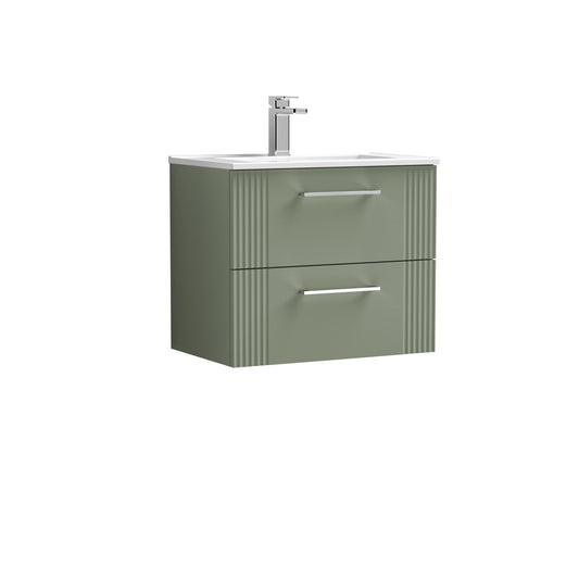 NUIE 600mm Wall Hung 2 Drawer Vanity & Basin 2