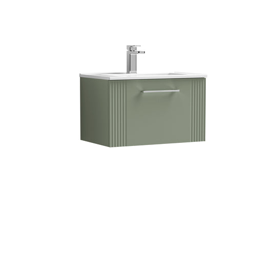 NUIE 600mm Wall Hung Single Drawer Vanity & Basin 2