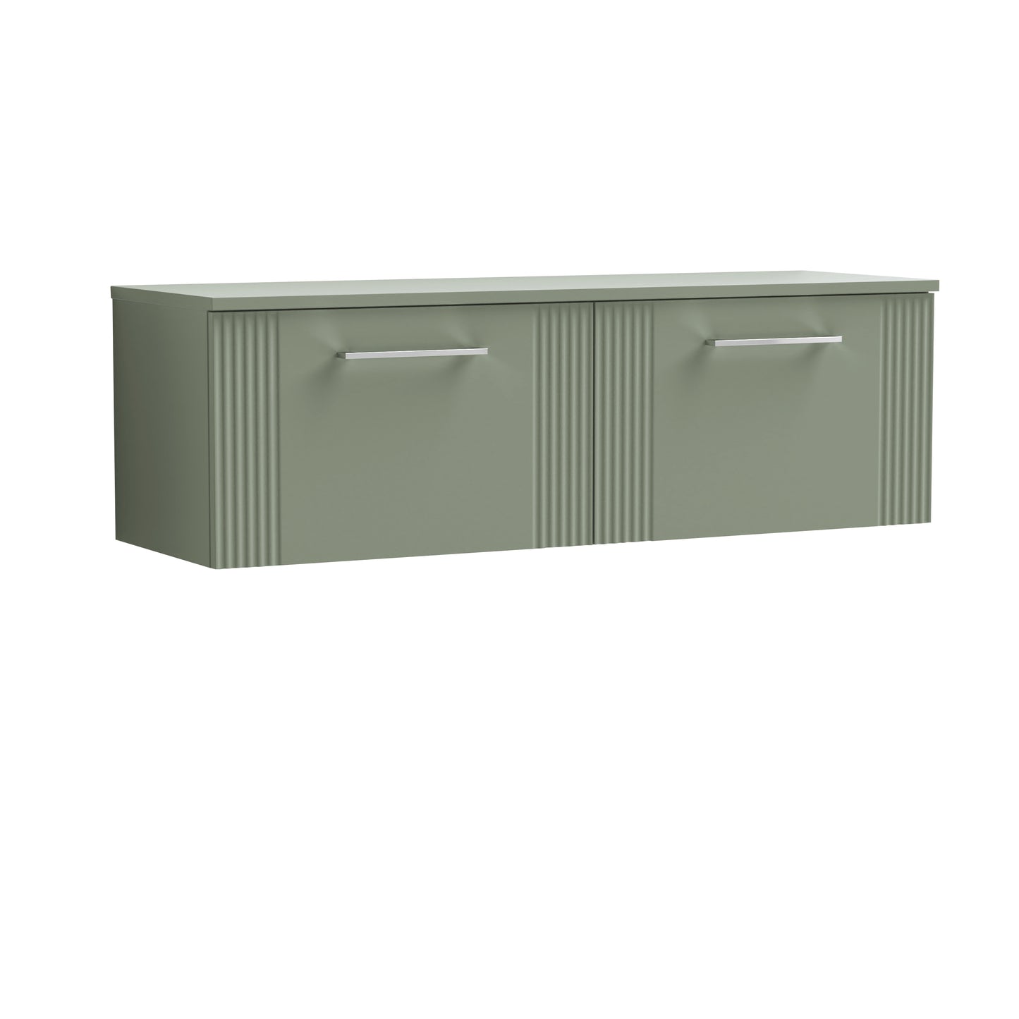 NUIE 1200mm Wall Hung 2 Drawer Vanity & Worktop