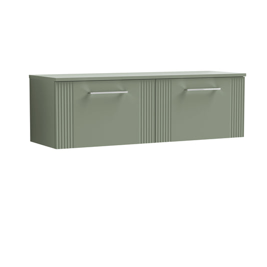 NUIE 1200mm Wall Hung 2 Drawer Vanity & Worktop