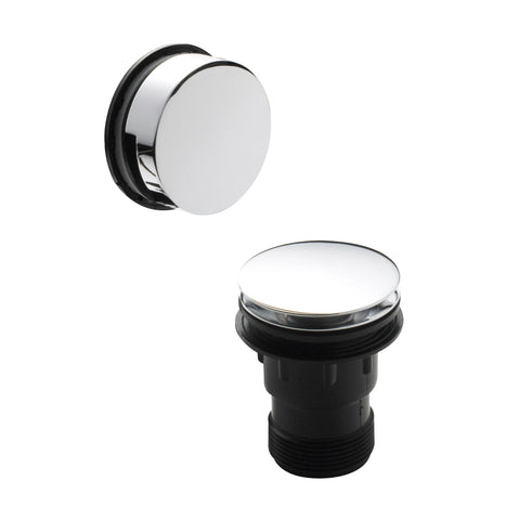NUIE Inset Bath Push Button Waste