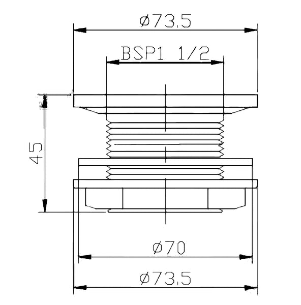 NUIE Easyclean Shower Tray Waste