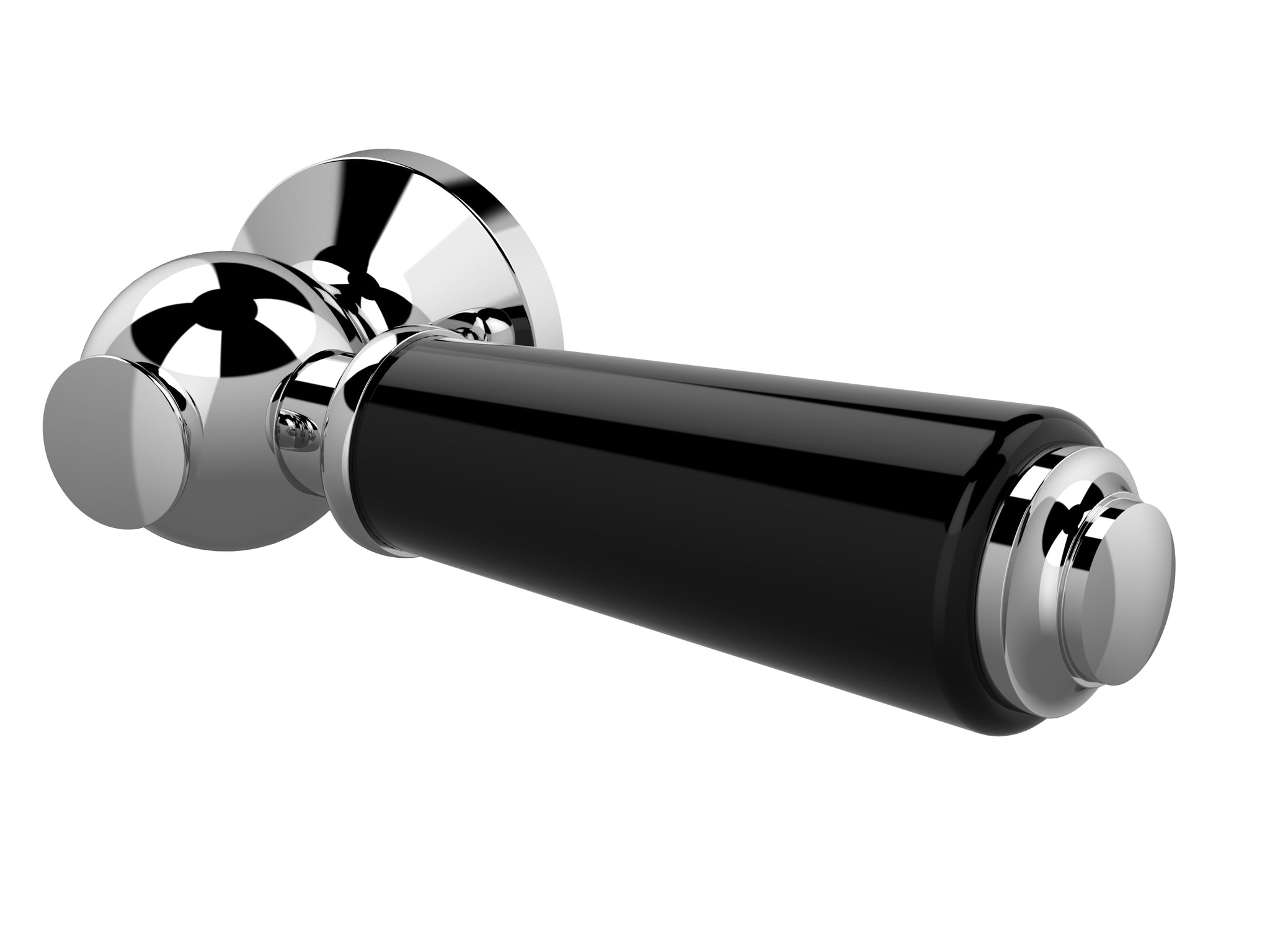 Hudson Reed Black WC Lever