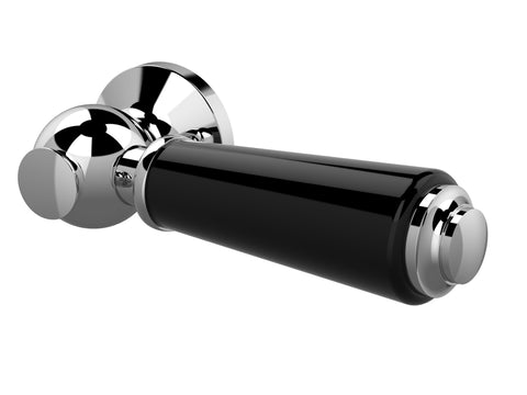 Hudson Reed Black WC Lever