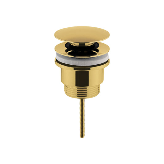 NUIE Universal Push Button Basin Waste Slotted & Un-Slotted