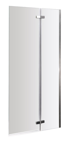 NUIE Square Hinged Bath Screen