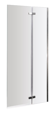 NUIE Square Hinged Bath Screen