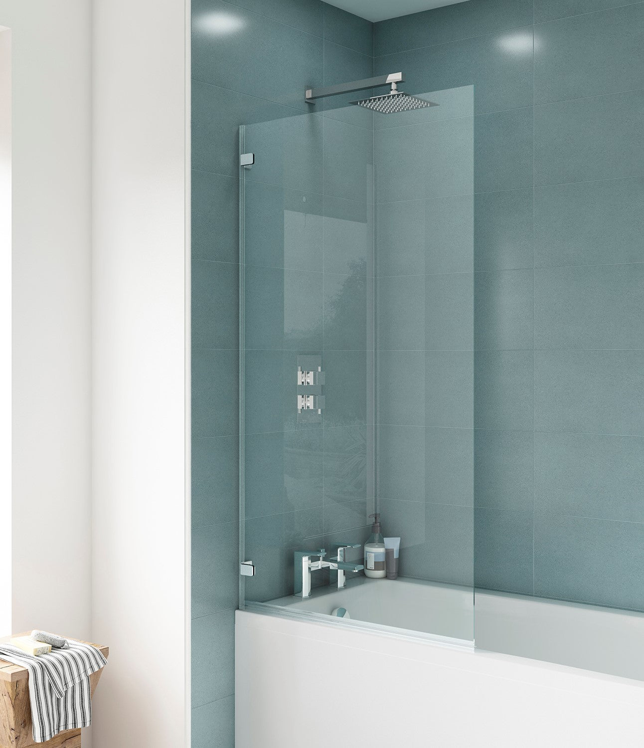 NUIE Square Bath Screen