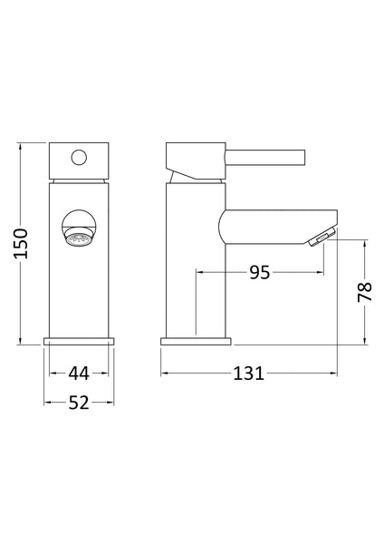 NUIE Mono Basin Mixer
