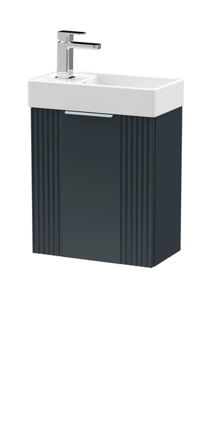 NUIE 400mm Wall Hung Cabinet & Basin