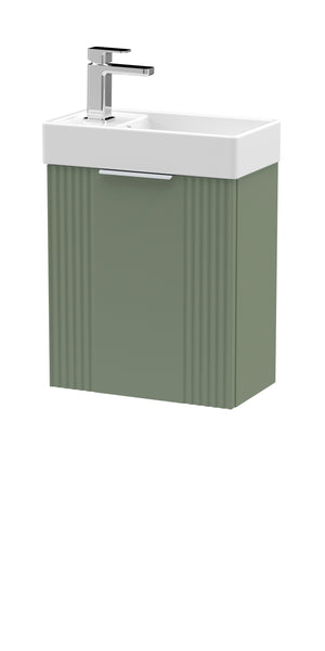 NUIE 400mm Wall Hung Cabinet & Basin