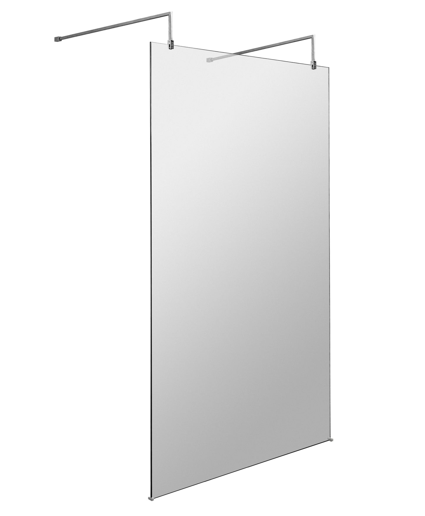 Hudson Reed 1100mm Wetroom Screen with Arms and Feet