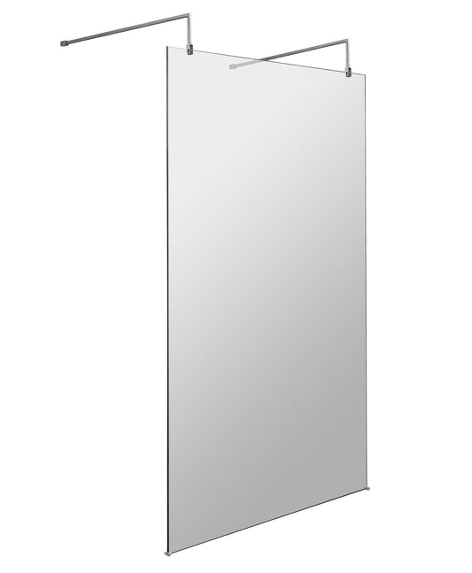 Hudson Reed 1200mm Wetroom Screen With Arms and Feet