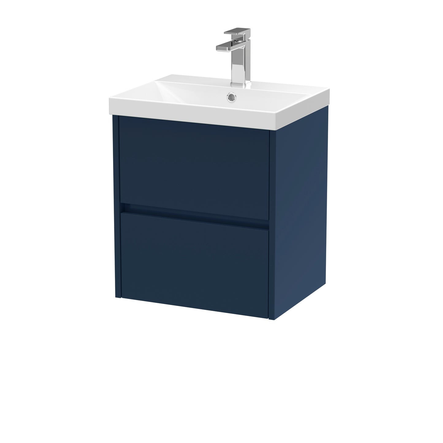 NUIE 500mm Wall Hung 2-Drawer Unit & Basin 3