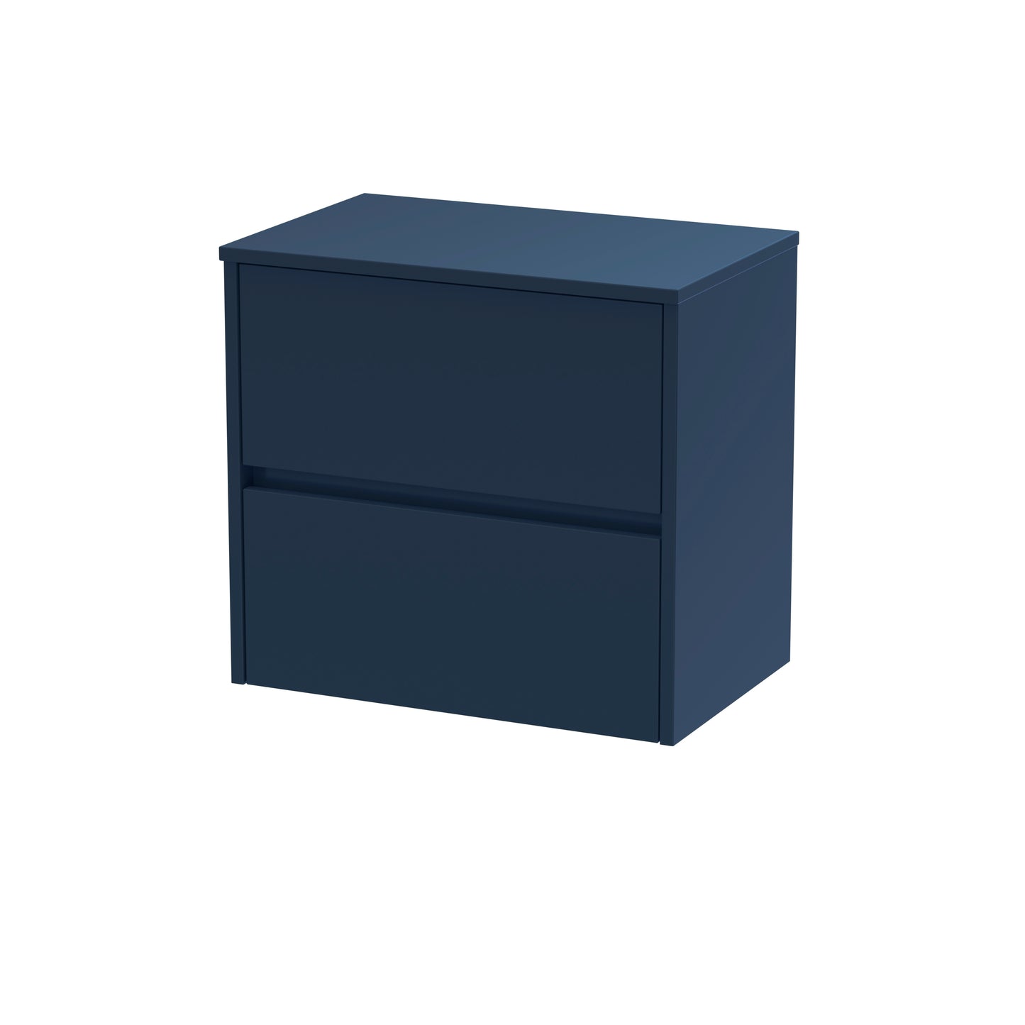 NUIE 600mm Wall Hung 2-Drawer Unit & Worktop