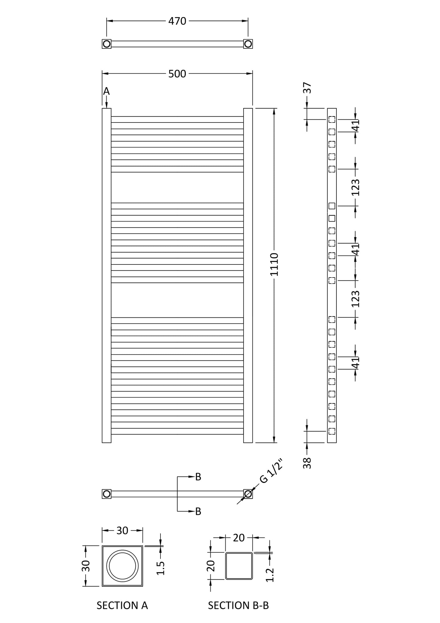 NUIE Electric Radiator