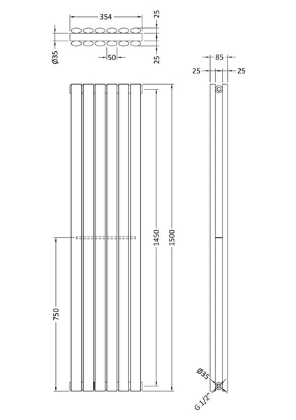 NUIE Double Panel Designer Radiator