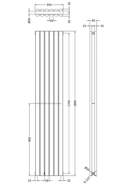 NUIE Double Panel Designer Radiator