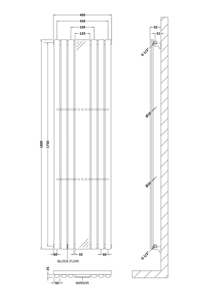 NUIE Single Panel Designer Radiator