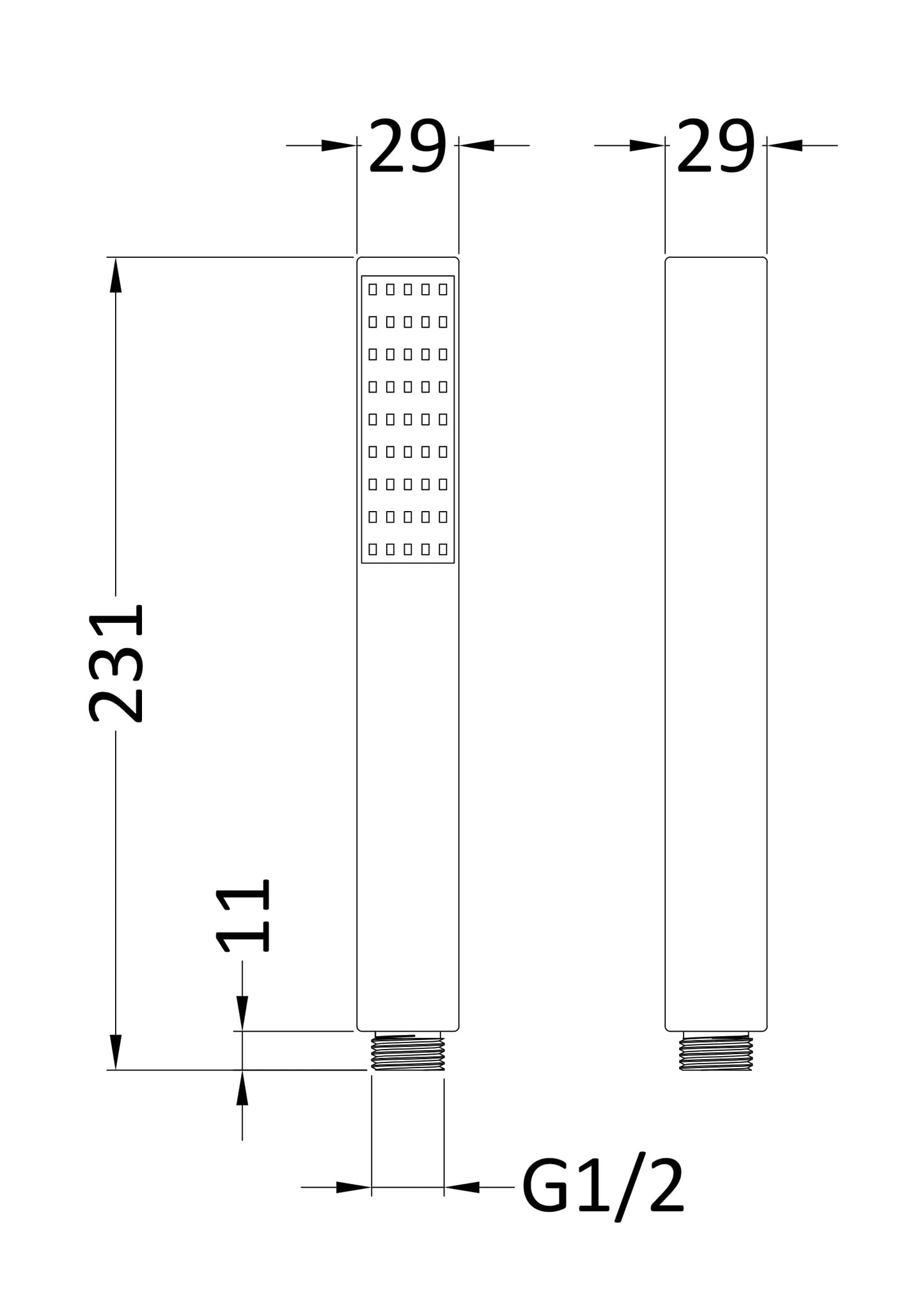 NUIE Minimalist Handset