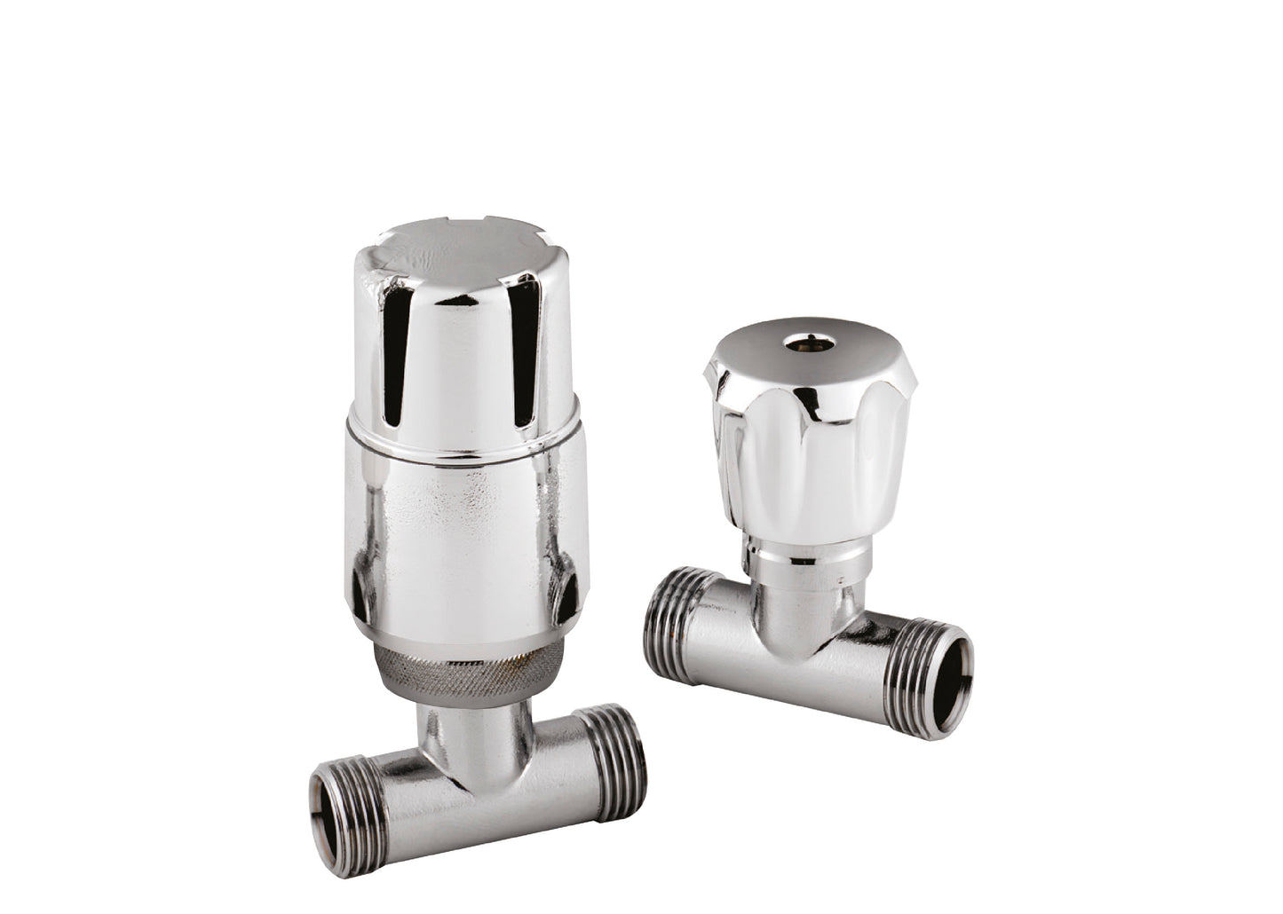 NUIE Straight Radiator Valve Pack (Pairs)
