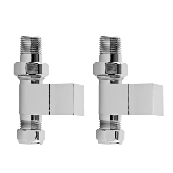 NUIE Straight Radiator Valve Pack (Pairs)