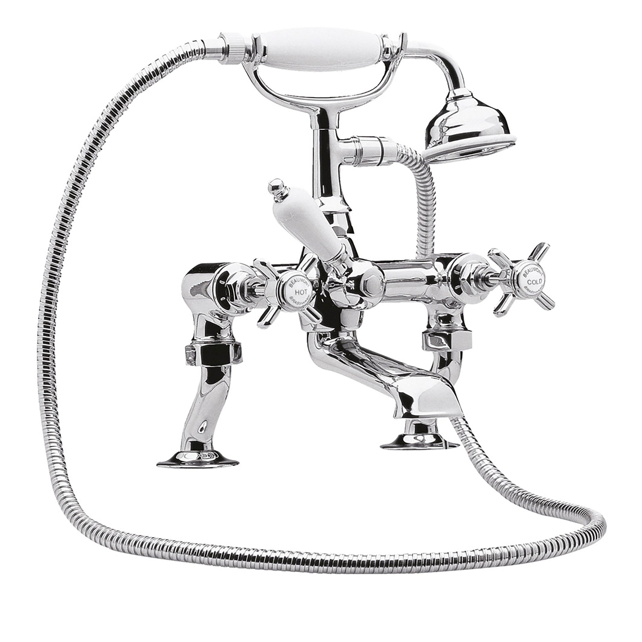 NUIE Luxury 3/4" Cranked Bath Shower Mixer