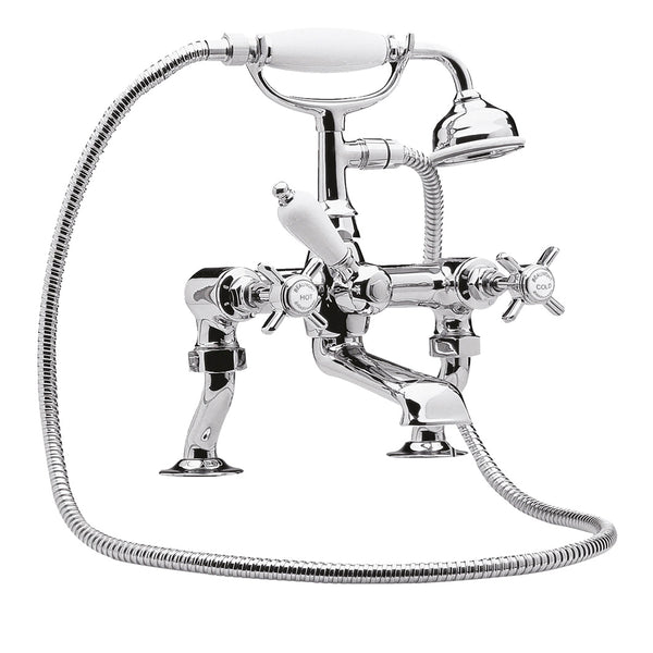 NUIE Luxury 3/4" Cranked Bath Shower Mixer