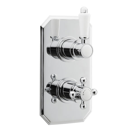 NUIE Twin Thermostatic Shower Valve