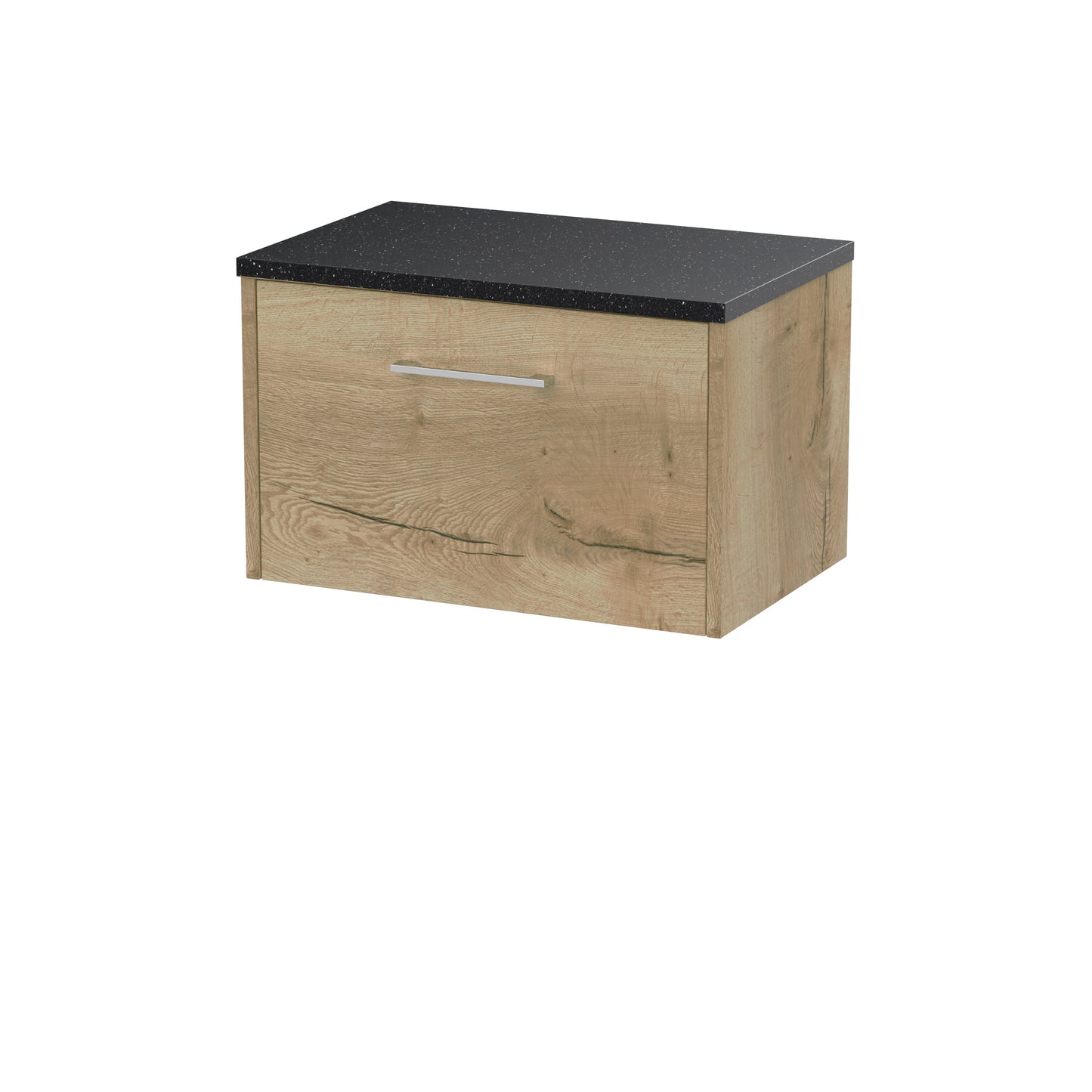Hudson Reed 600mm Wall Hung Single Drawer Vanity & Laminate Top