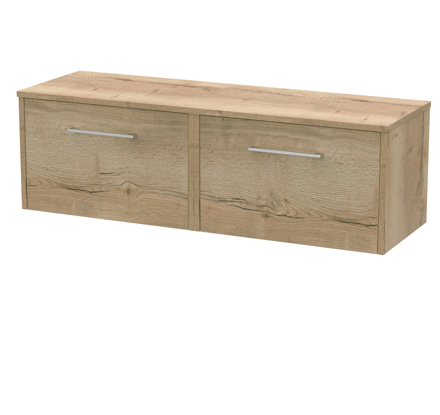 Hudson Reed 1200mm Wall Hung 2 Drawer Vanity & Worktop