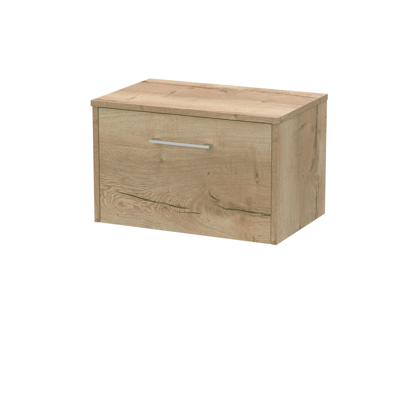 Hudson Reed 600mm Wall Hung Single Drawer Vanity & Worktop