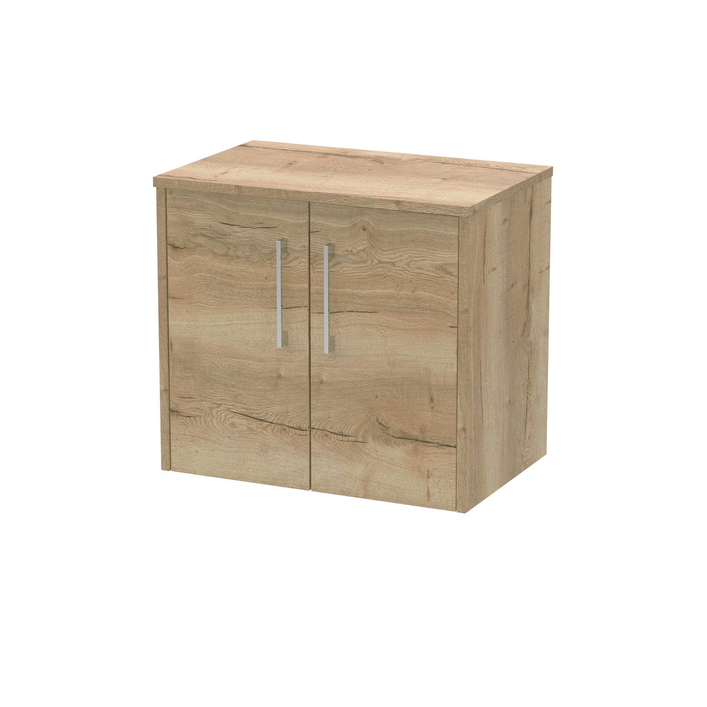 Hudson Reed 600mm Wall Hung 2 Door Vanity & Worktop