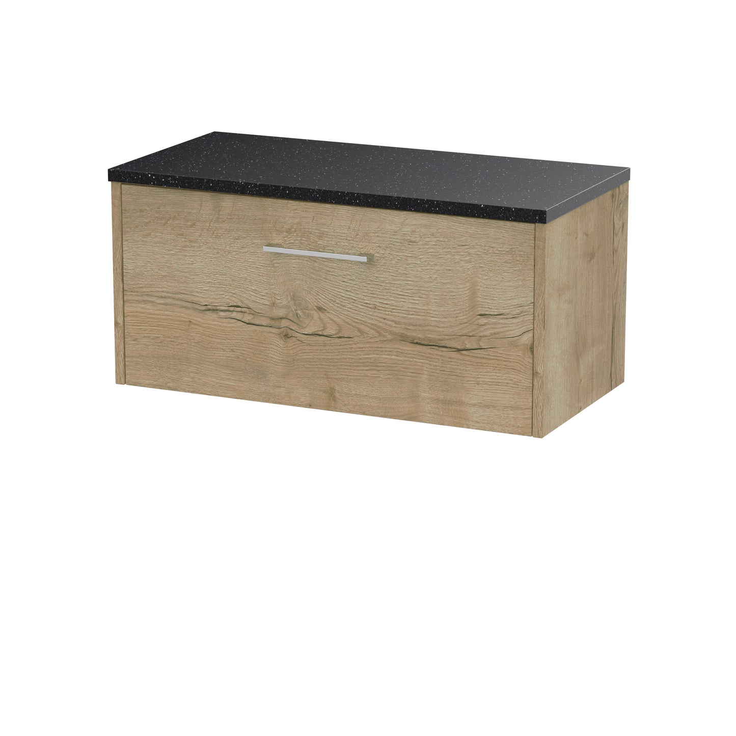 Hudson Reed 800mm Wall Hung Single Drawer Vanity & Laminate Top