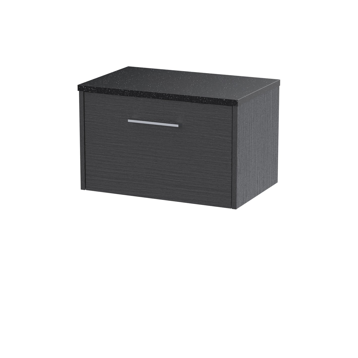 Hudson Reed 600mm Wall Hung Single Drawer Vanity & Laminate Top