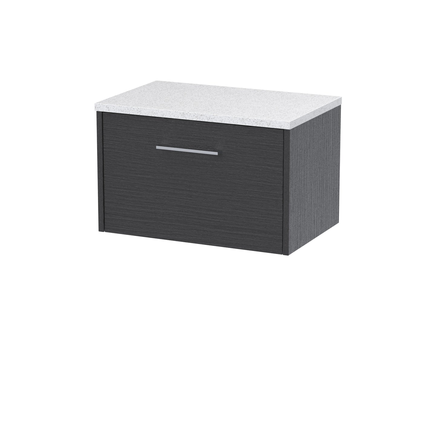 Hudson Reed 600mm Wall Hung Single Drawer Vanity & Laminate Top