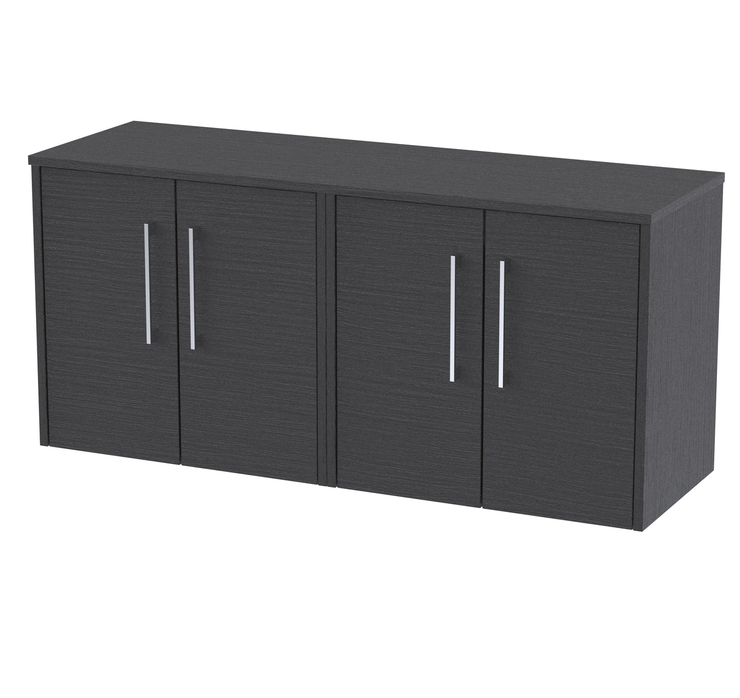 Hudson Reed 1200mm Wall Hung 4 Door Vanity & Worktop