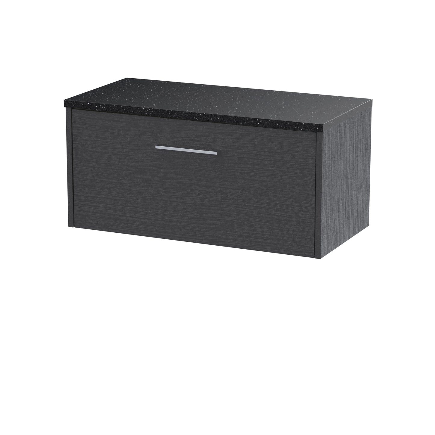 Hudson Reed 800mm Wall Hung Single Drawer Vanity & Laminate Top
