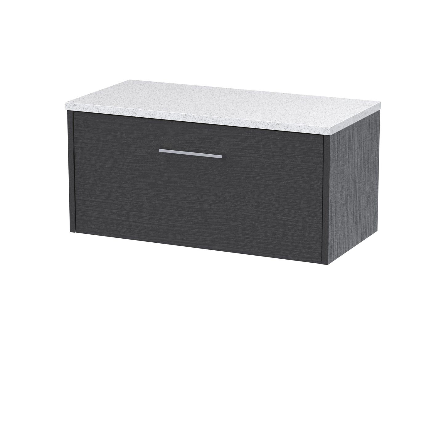 Hudson Reed 800mm Wall Hung Single Drawer Vanity & Laminate Top