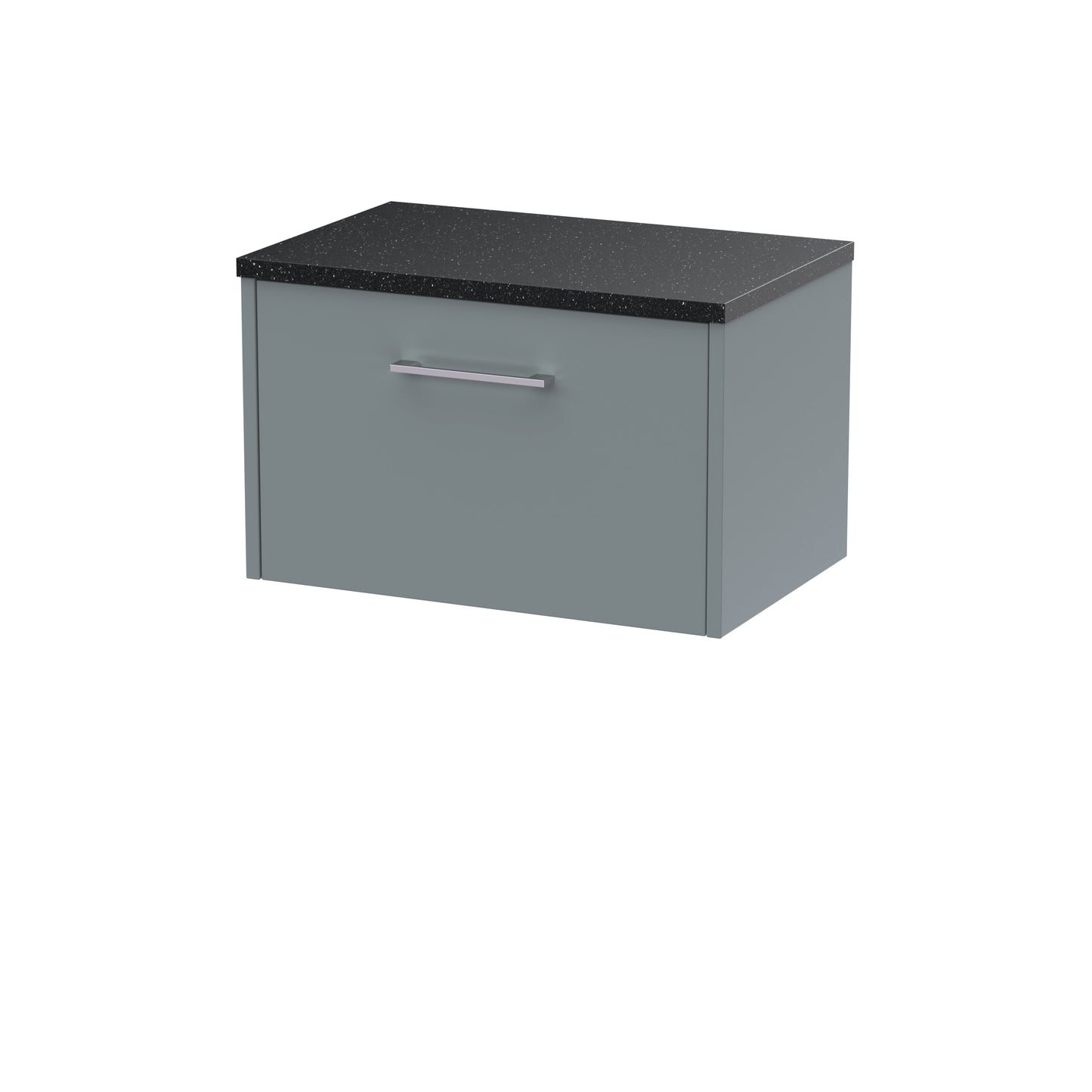 Hudson Reed 600mm Wall Hung Single Drawer Vanity & Laminate Top
