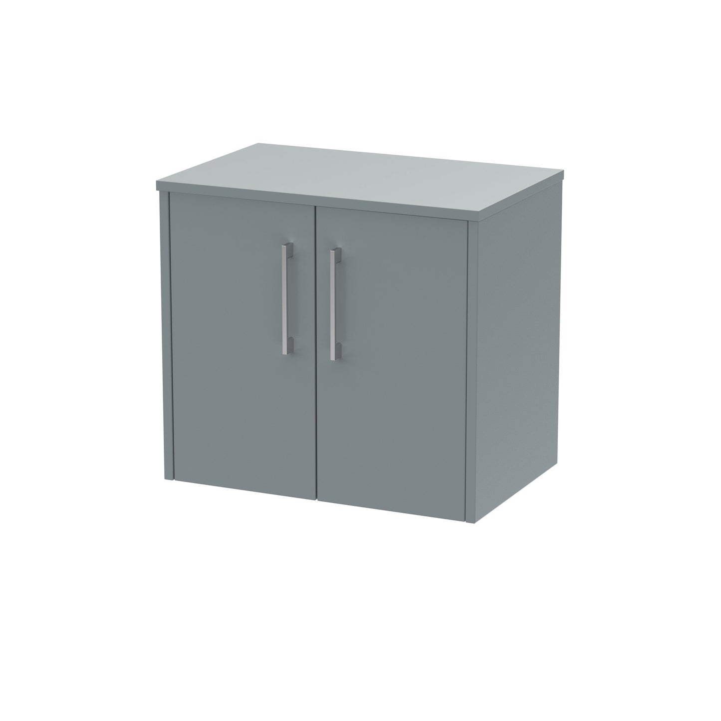 Hudson Reed 600mm Wall Hung 2 Door Vanity & Worktop