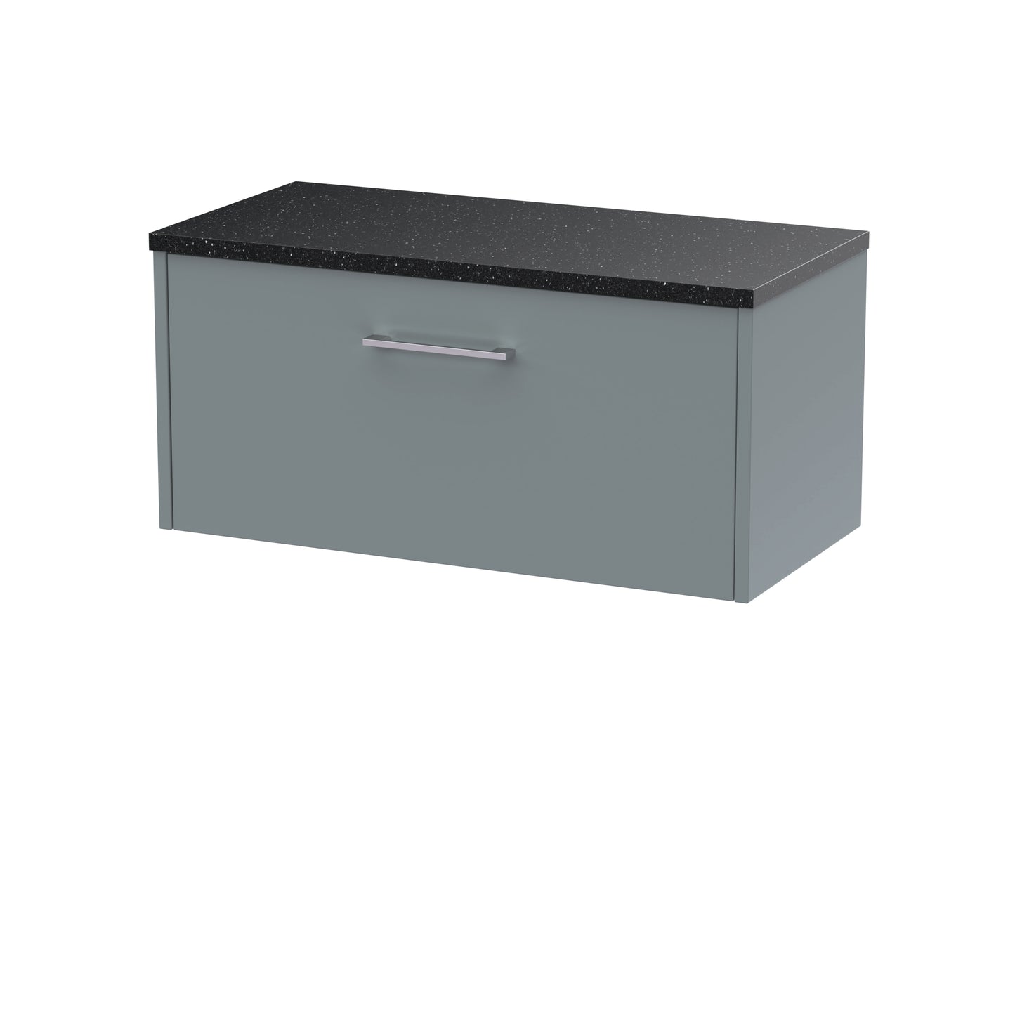Hudson Reed 800mm Wall Hung Single Drawer Vanity & Laminate Top